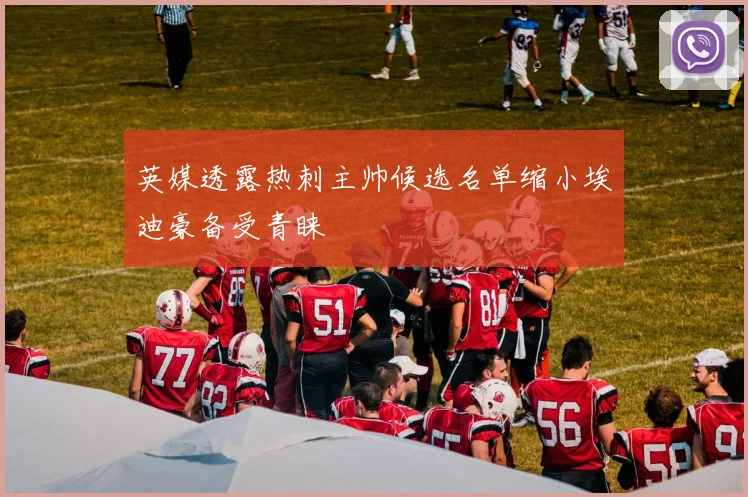 英媒透露热刺主帅候选名单缩小埃迪豪备受青睐